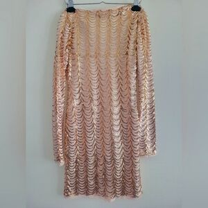 Gold Sequence Mini Dress
